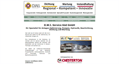 Desktop Screenshot of dwi-sued.de